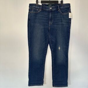 Lauren Ralph Lauren Dark Blue Ankle Jeans